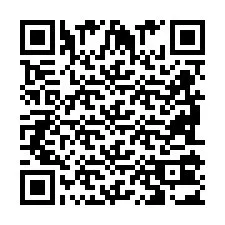 Kode QR untuk nomor Telepon +2698103083