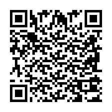 QR Code pour le numéro de téléphone +2698103086