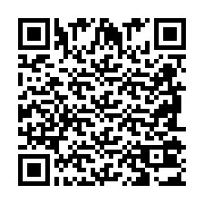 QR kód a telefonszámhoz +2698103098