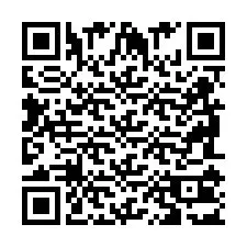 QR Code สำหรับหมายเลขโทรศัพท์ +2698103100