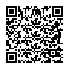 QR-koodi puhelinnumerolle +2698103114