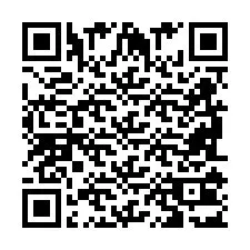 QR код за телефонен номер +2698103117