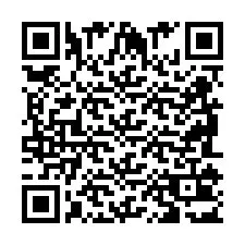 QR-код для номера телефона +2698103154