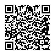 QR-koodi puhelinnumerolle +2698103173