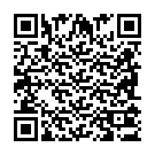 QR Code สำหรับหมายเลขโทรศัพท์ +2698103212