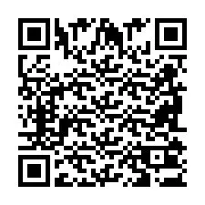 Código QR para número de teléfono +2698103227