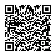 QR Code สำหรับหมายเลขโทรศัพท์ +2698103230