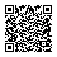 QR Code pour le numéro de téléphone +2698103231