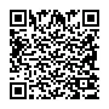 Código QR para número de teléfono +2698103232