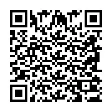 QR-koodi puhelinnumerolle +2698103238