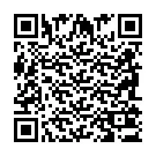 QR kód a telefonszámhoz +2698103260