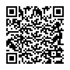 QR код за телефонен номер +2698103271