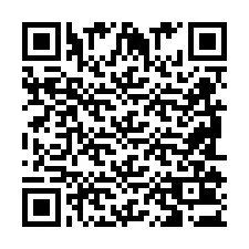 QR код за телефонен номер +2698103279