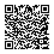 QR Code สำหรับหมายเลขโทรศัพท์ +2698103288