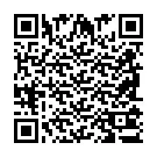 QR-код для номера телефона +2698103319