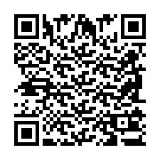 QR-Code für Telefonnummer +2698103349