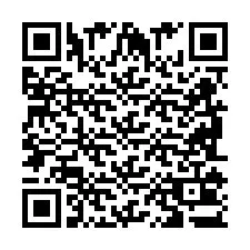 QR-Code für Telefonnummer +2698103356