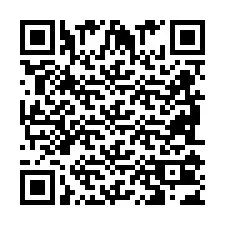 QR код за телефонен номер +2698103413