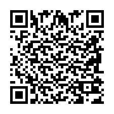 Kode QR untuk nomor Telepon +2698103424