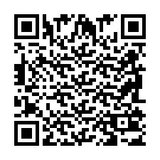 QR-код для номера телефона +2698103561