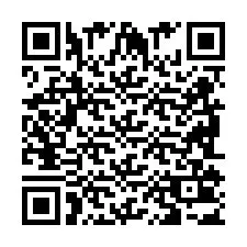 QR Code pour le numéro de téléphone +2698103572