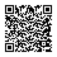 QR Code for Phone number +2698103638