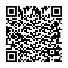 QR-kod för telefonnummer +2698103664