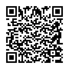 QR Code for Phone number +2698103671