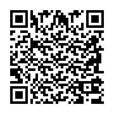 QR Code for Phone number +2698103684