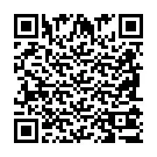 QR-koodi puhelinnumerolle +2698103708