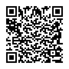 QR-koodi puhelinnumerolle +2698103750