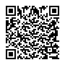 QR-code voor telefoonnummer +2698103758