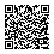 QR Code pour le numéro de téléphone +2698103781