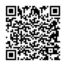 QR Code สำหรับหมายเลขโทรศัพท์ +2698103832