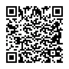 QR-koodi puhelinnumerolle +2698103847