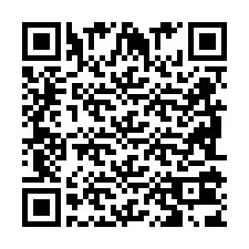 QR-code voor telefoonnummer +2698103882