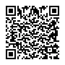 Código QR para número de telefone +2698103942