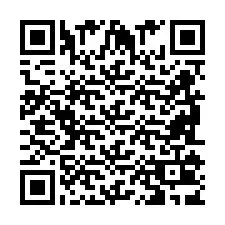 QR Code สำหรับหมายเลขโทรศัพท์ +2698103957