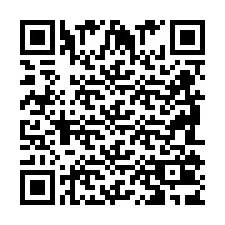 Codice QR per il numero di telefono +2698103960