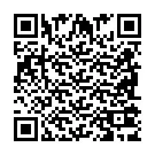 QR-code voor telefoonnummer +2698103996