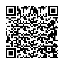 Kode QR untuk nomor Telepon +2698104022