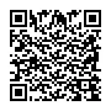 Kod QR dla numeru telefonu +2698104024