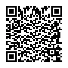 Kode QR untuk nomor Telepon +2698104054