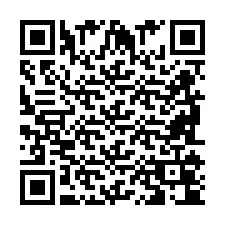 Kod QR dla numeru telefonu +2698104057