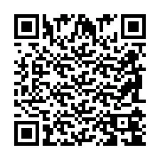 Kode QR untuk nomor Telepon +2698104101