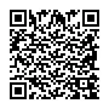 QR kód a telefonszámhoz +2698104116