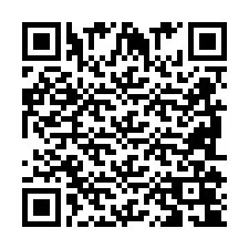 Kod QR dla numeru telefonu +2698104173