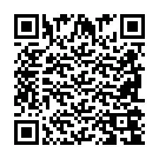 Kode QR untuk nomor Telepon +2698104197