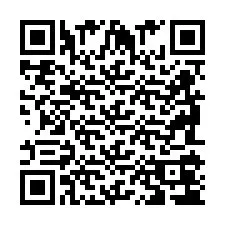 Kode QR untuk nomor Telepon +2698104380