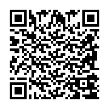 Kode QR untuk nomor Telepon +2698104382